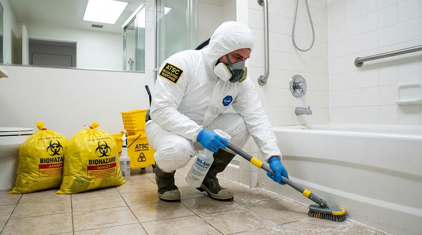 Decontamination equipment deployed for Blood Cleanup in Tempe